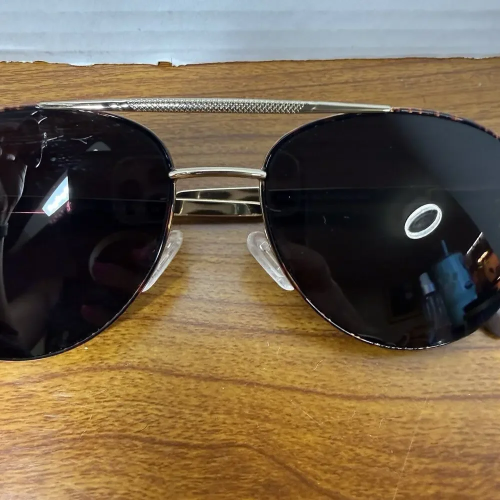 Looking Glass 8002 Lot Of 3 And Sunglasses Clip Full Rim Eyeglasses Frame & Case